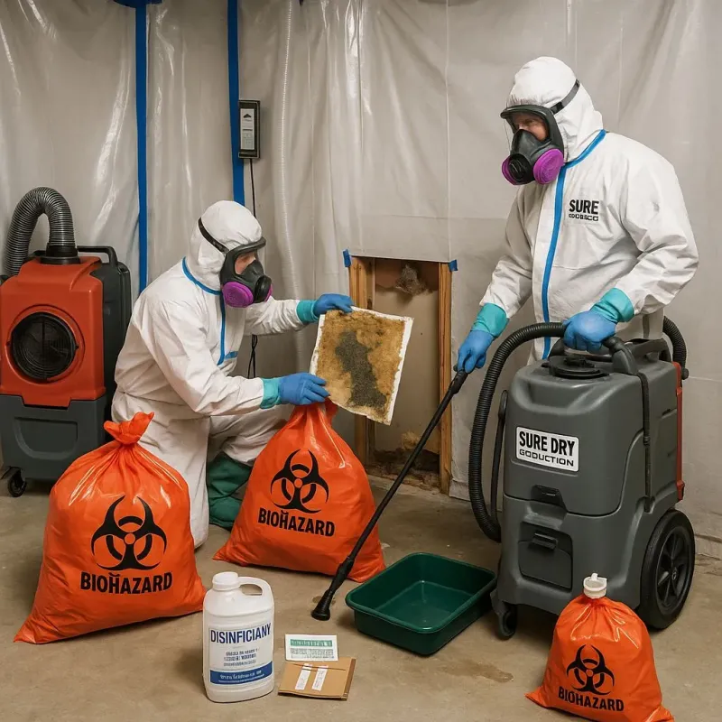 Contaminated Water Handling Protocols process in Allen County, OH