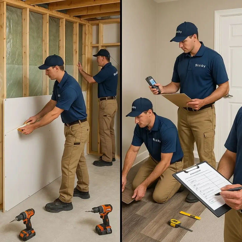 Repairs and Reconstruction process in Allen County, OH